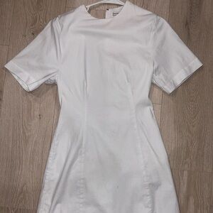 Abercrombie & Fitch Classic White Mini Dress